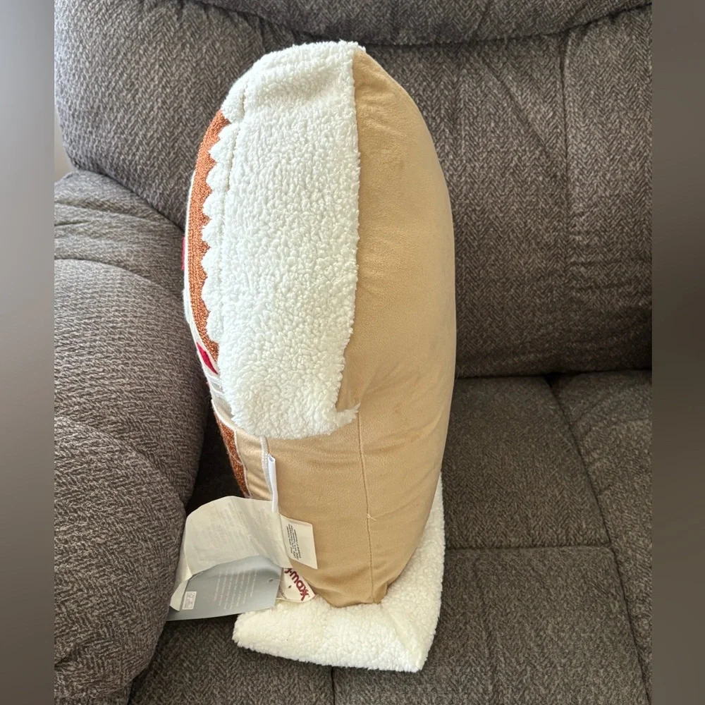 Gingerbread House Holiday Pillow